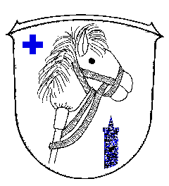 (Pseudo-)Wappen des Ortsteil Roßdorf